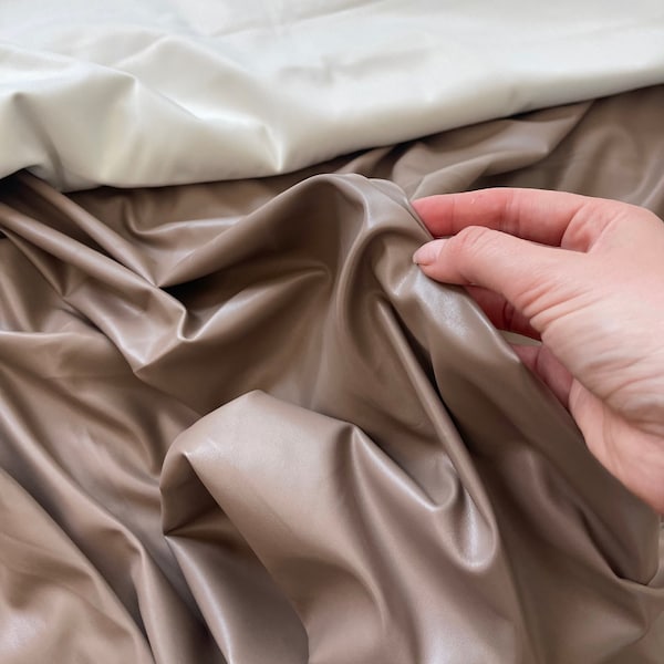 pleather thigh high boots