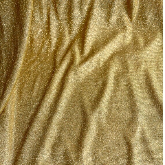 gold glitter fabric for dresses Starlight