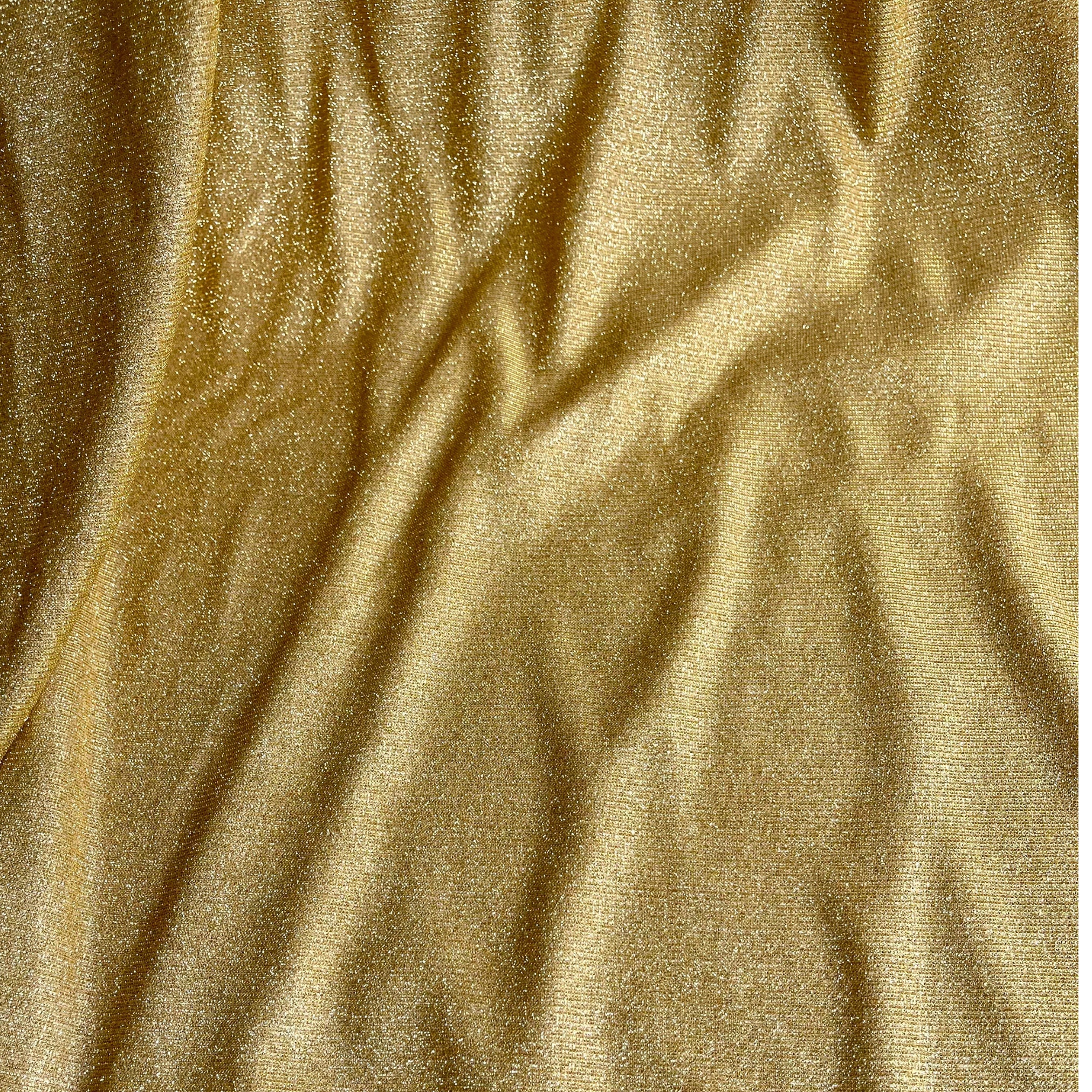 green emerald velvet dress Gold Stretch Glitter Fabric