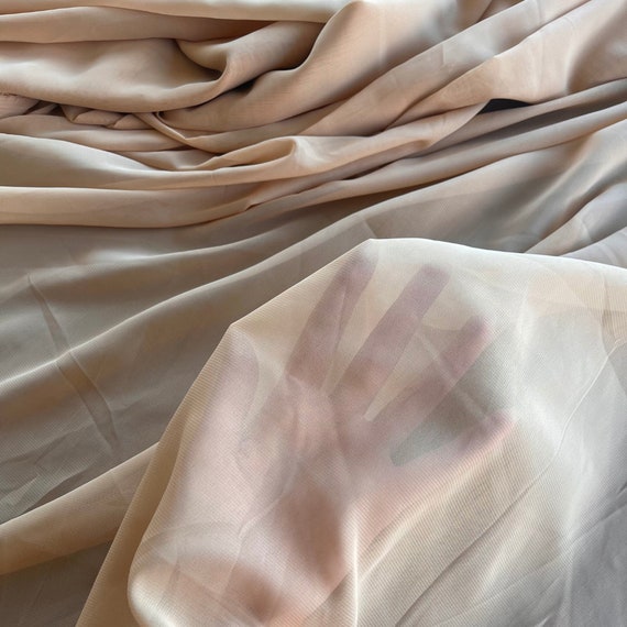 Sheer Organza Fabric by Yard Lightweight Soft Material, Pastel Colors See  Thru Fabric for Curtains, Decor, Sheer Fabric for Dresses, Apparel 