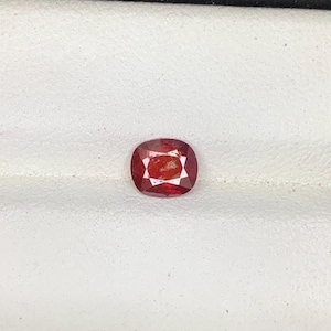 Rare Tantalite Loose Gemstone, Natural Reddish Brown Tantalite Cut Stone, Fine Cushion Cut For Ring, Tantalite From Afghanistan - 1.20 Carat