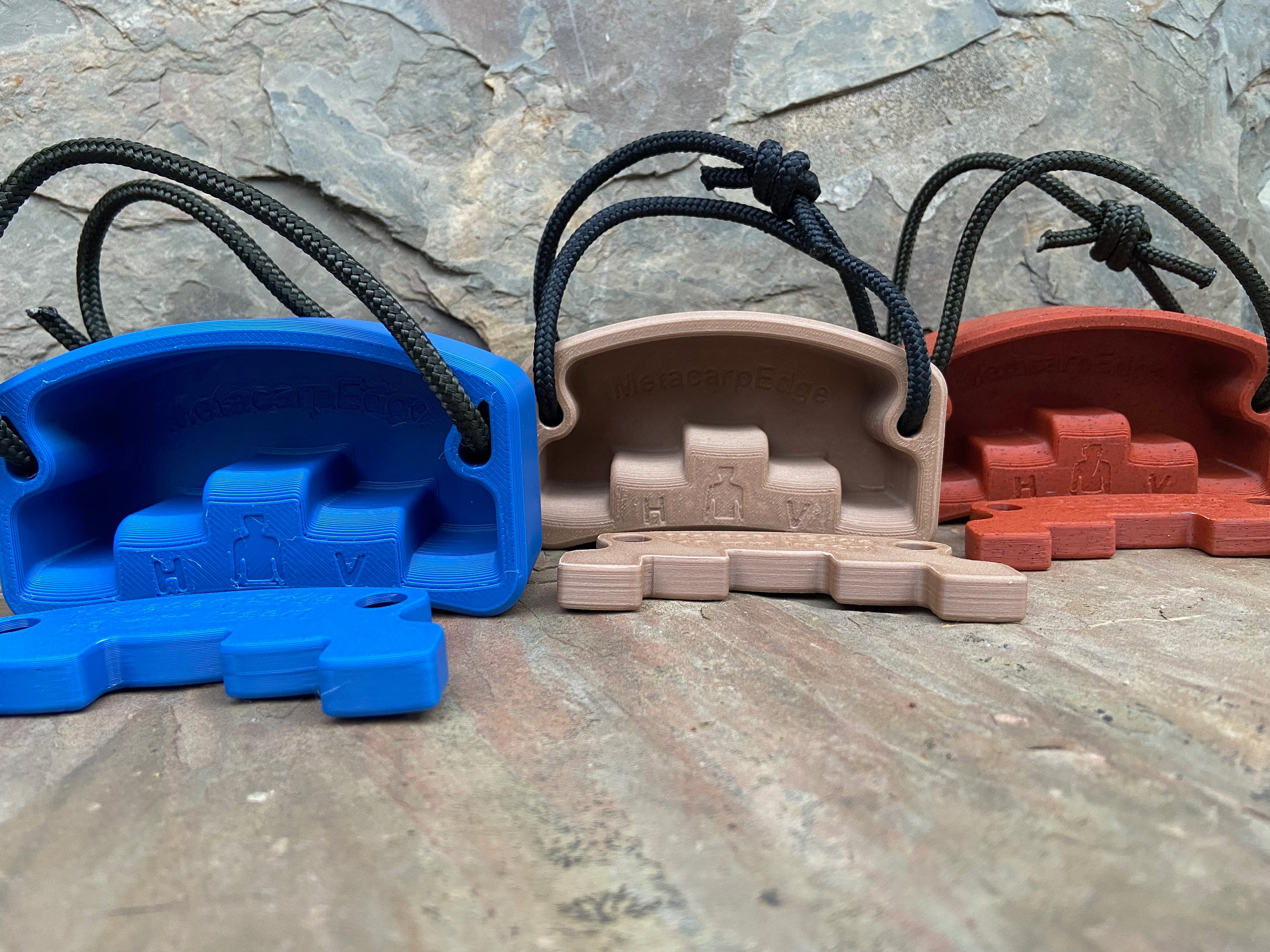 MetacarpEdge V2 - The Original Unlevel Hangboard for Climbing and Rehab