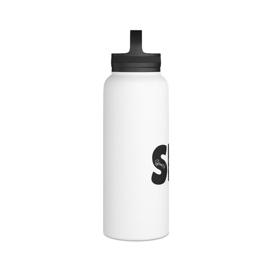 Stainless Steel Water Bottle, Handle Lid