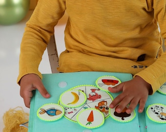 Quiet Activity Book for Toddler, Best Birthday Gift for Preschooler Kids, Soft Baby Sensory Montessori Toys, Reliable Brain Development Toys