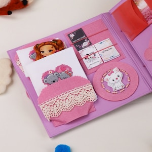 Sleep Toy, Sleep Habit Acquisition Quiet Book, Dollhouse Quiet Book for Baby Girl, Toddler Montessori Busy Toy,Birthday Present for Daughter