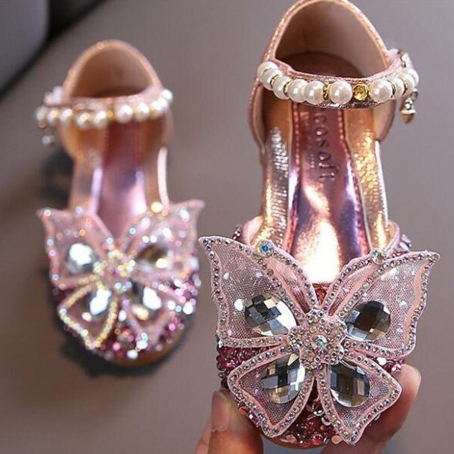 Princess Shoes Girl Wedding Shoes Party Shoes Baby Girl Etsy