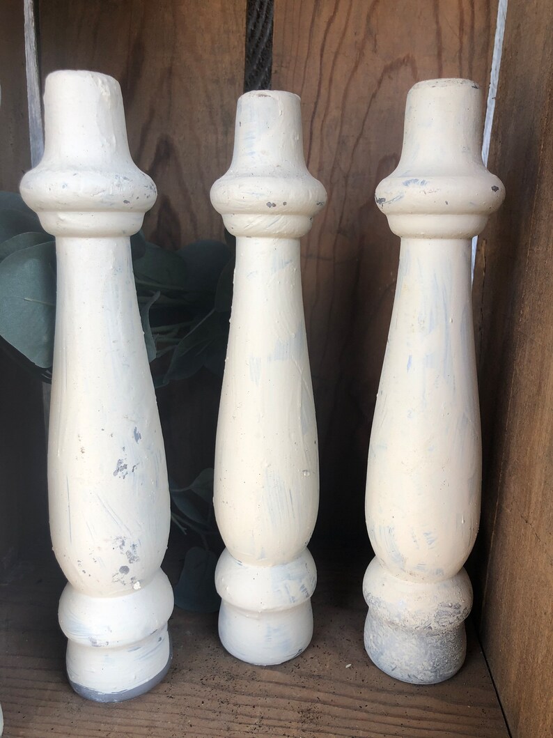 SP26 ONE Vintage Wood Spindle Farmhouse Shabby Salvaged Etsy