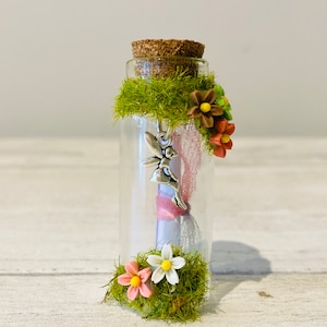 Tooth Fairy Kit- Tooth Fairy Letter- Tooth Fairy Bottle- Garden Fairies - Message in a bottle- Tooth Fairy Gifts- Tooth Fairy First Tooth