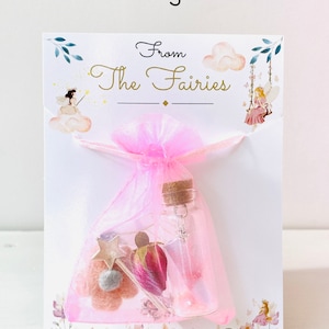 Conjunto de Presentes FADA DE CHUPETA: Carta de Fada de Chupeta e Presentes! Carta Personalizada da Fada de Chupeta! Carta de Fada de Chupeta e Sacola, Fada Binky Binkie
