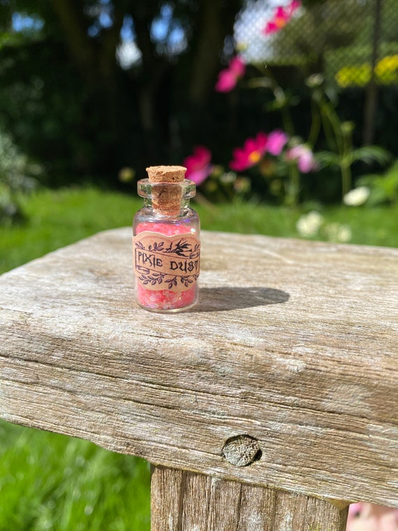 Fairy Dust Pixie Glitter Potion Bottle Honesty