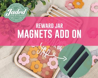 Imanes personalizados para frascos de recompensas, complementos para el aula, tarro de estrellas para maestros, tabla de tareas, regalos para niños, refrigerador