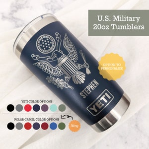 Custom Engraved Yeti Tumbler 20oz Any Team, School, Logo! – Lit Engraving  Designs