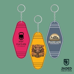 Benutzerdefiniertes Logo Cottage Keychain Acryl gedruckt personalisierte Logo Geschenkidee Auto Zubehör Firma Marke Merch Werbe Werbung Geschäft