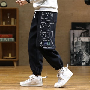 Hommes Jogging Pantalons Sweatpants Baggy Sport Hip Hop Big Size