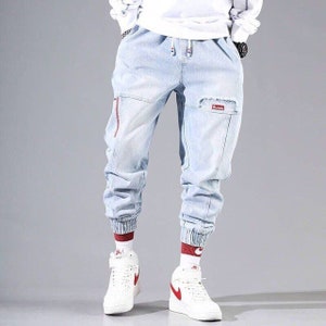 Harem Joggers Men's Cargo Pants Techwear Streetwear - Etsy