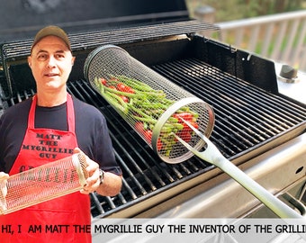 MyGrillie 1-Pack - La migliore soluzione per grigliare di sempre: griglia verdure, pesce e carne in modo facile, come in Grillie!