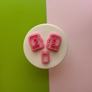 Mary Polymer Clay Cutter | Unique Cutter Set | Drop Clay Cutter Set | Organic