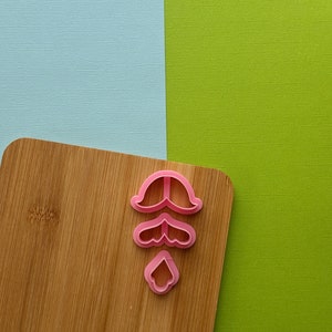 Daisy Polymer Clay Cutter | Unique Cutter Set | Drop Clay Cutter Set
