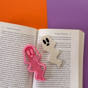 Ghost Bookmark Clay Cutter | Unique Halloween and Fall Clay Cutter Shapes