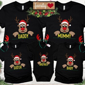 Christmas Family Shirts- Custom Dear Shirts - Family Matching Shirt- Christmas Family Shirts- Most likely Shirt- Family Reunion Shirt