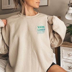 Your Logo Sweatshirt - Custom Logo Sweatshirt - Custom Text Sweater - Custom Design Hoodie - Business Logo Hoodie - Create Your Hoodie