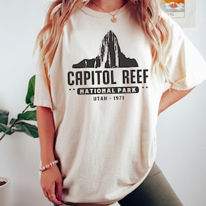 Capitol Reef National Park Shirt, Utah, Comfort Colors T-Shirt, Hoodie, Sweatshirt, Long Sleeve, Kids Tee, Nature Hiking