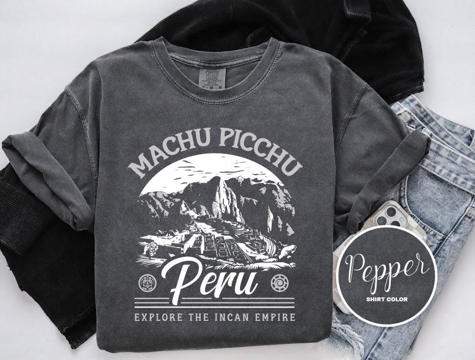Machu Picchu T Shirt - Etsy