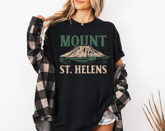 Mount St. Helens Shirt, National Volcanic Monument Shirt, Washington, Comfort Colors T-Shirt, Hoodie, Sweatshirt, Long Sleeve, Kids Tee