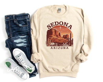 Sedona Sweatshirt Unisex Crewneck, Sedona Arizona Sweatshirt