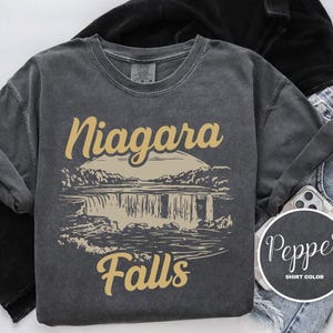 Koszulka Niagara Falls, Nowy Jork, Toronto, Kanada, Koszulka Comfort Colors, Bluza z kapturem, Bluza z kapturem, Długi rękaw, Koszulka dziecięca, Nature Adventure