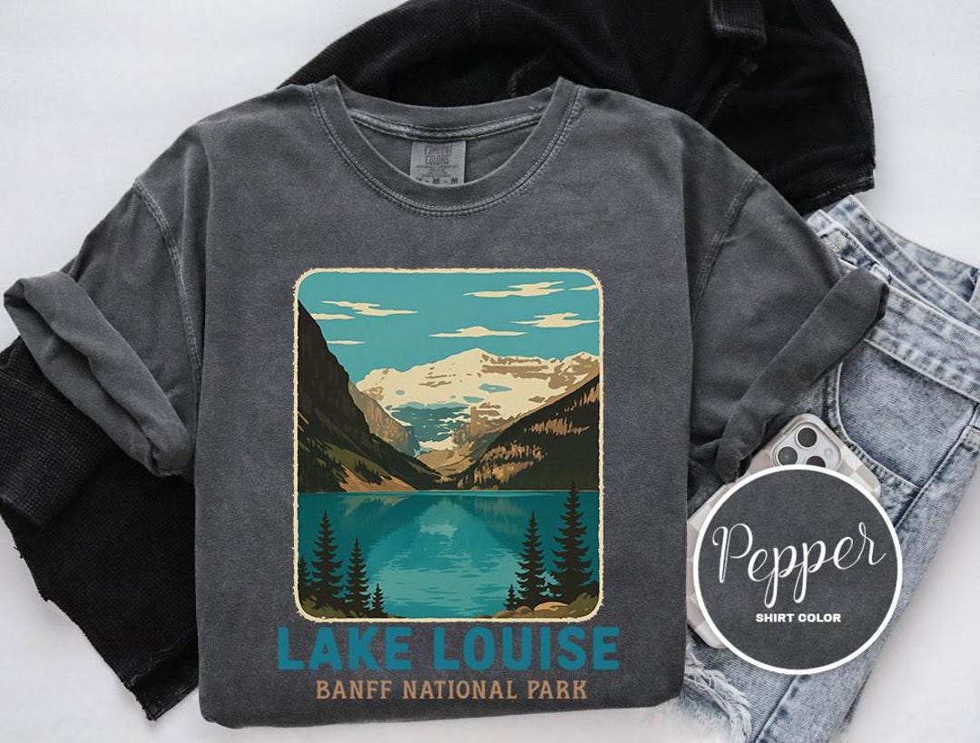 Lake Louise Shirt, Banff National Park, Alberta, Comfort Colors T