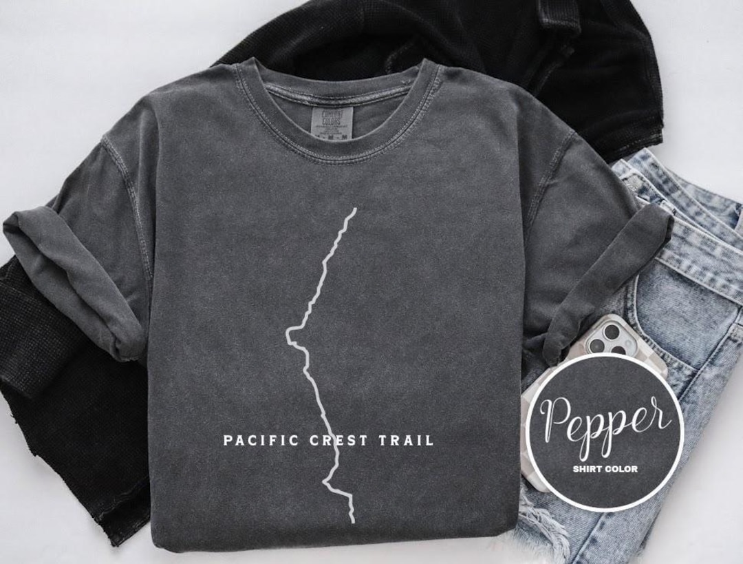 Maglietta Pacific Crest Trail, PCT Hike Comfort Colors T-Shirt