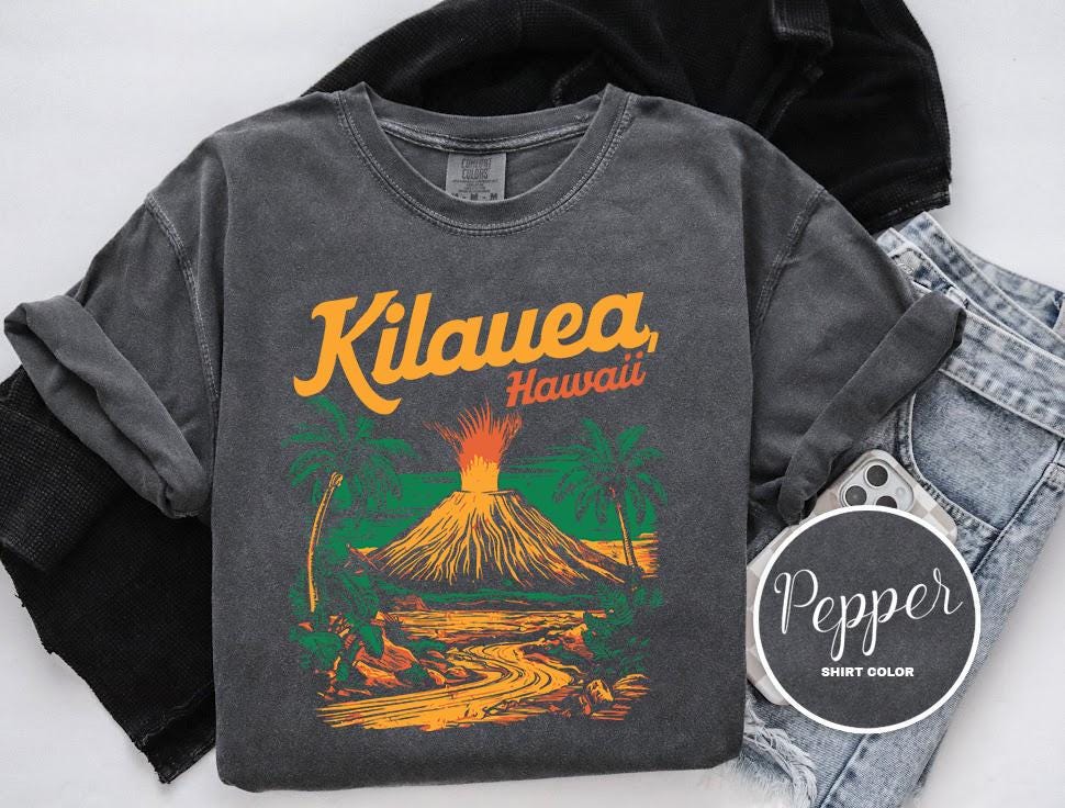 T-shirt Parc National Des Volcans D'Hawaï - Marque Delta - Taille L - Bleu - Neuf Avec Étiquettes