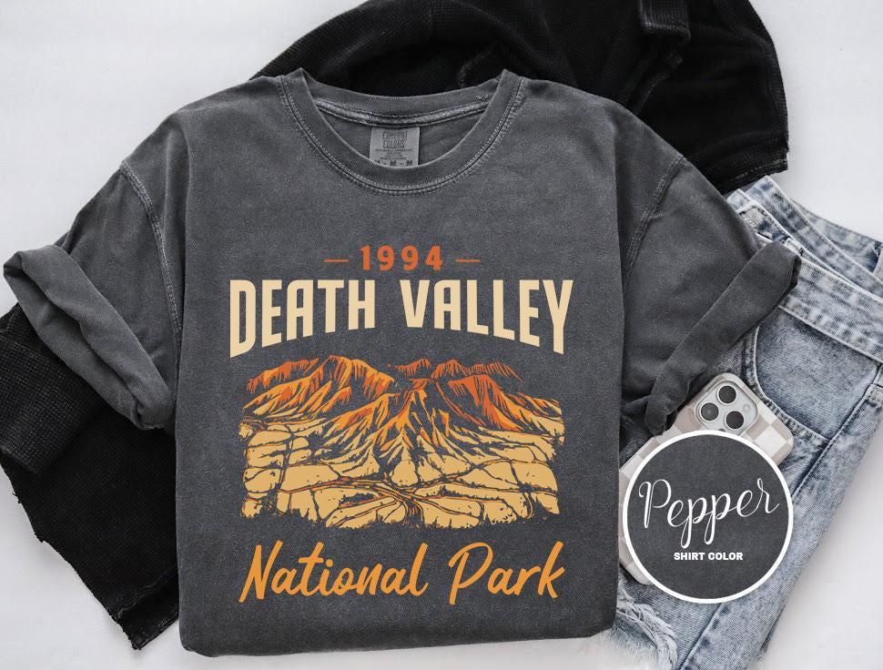 トップス 1 WASH 90's DEATH VALLEY T SHIRT VINTAGE 1 WASH 90's DEATH VALLEY T SHIRT VINTAGE