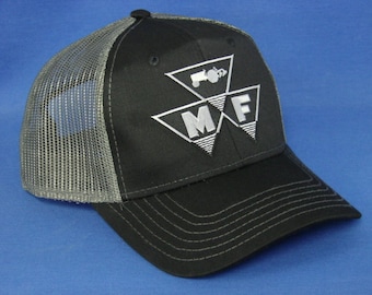 Cappello Da Camionista Vintage - Mietitrebbia Internazionale - Snapback Nero Trattore - Foto 4