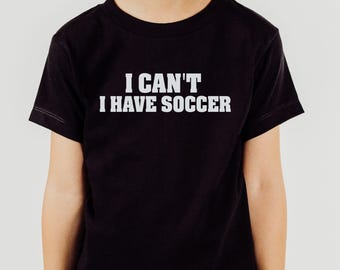 Kids Soccer T-Shirt - Soccer Shirt for Children - Youth Sports Tee - Soccer Lover Gift - Gift for Soccer Player - Funny Kids Soccer Shirt
