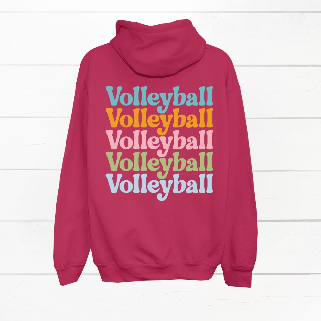 Volleyball Hoodie Gift for Volleyball Player Trendy Etsy