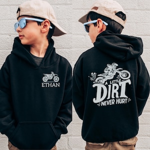 Sweatshirt Motocross Dirt Bike - Idée Cadeau Pour Les Passionnés De Course Tout-terrain