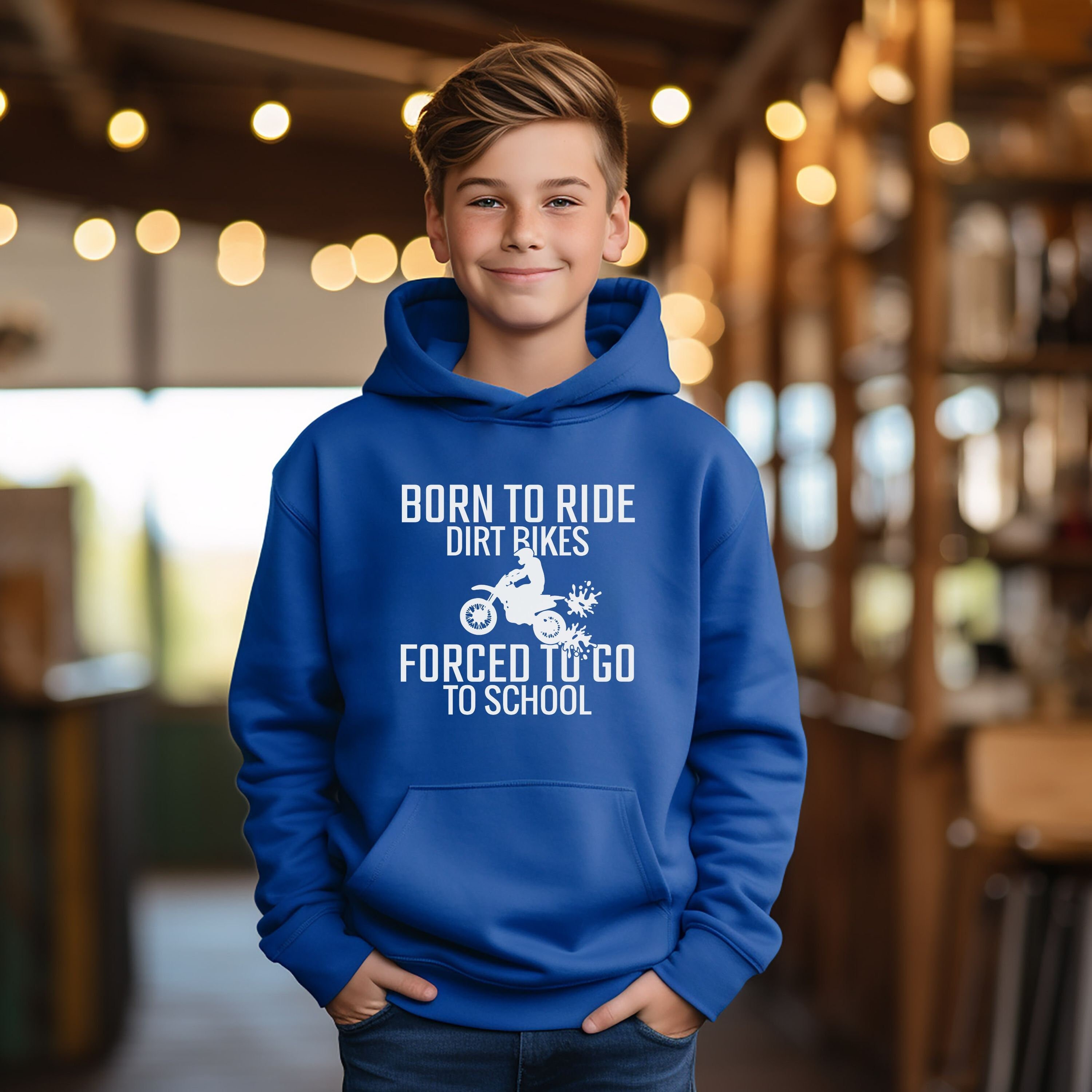 Funny dirt bike hoodies hotsell