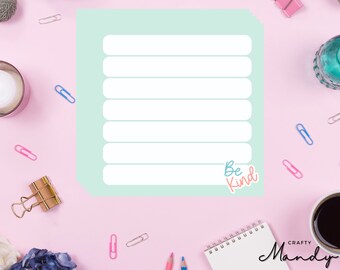 Motivational Notepad - Personalized Lined To Do List - Memo Pad - Boys and Girls Personalized Stationery - Notebook Paper Lined Note Pad