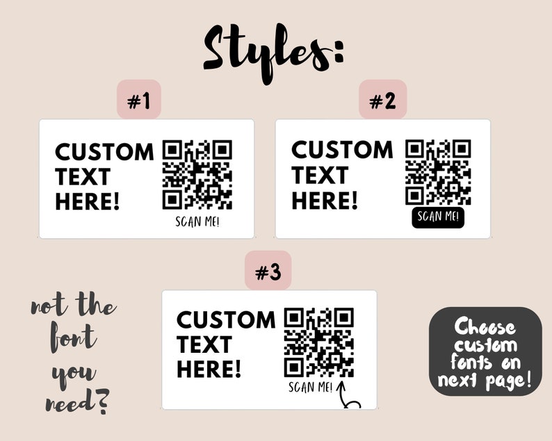 QR Code Sticker Label, QR Code, Custom Stickers, Bulk Stickers ...