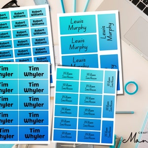 Name Label School Label Waterproof Label, Daycare Stickers, Kids Sticker Labels, Gift Stickers Personalized Waterproof Label  | Crafty Mandy