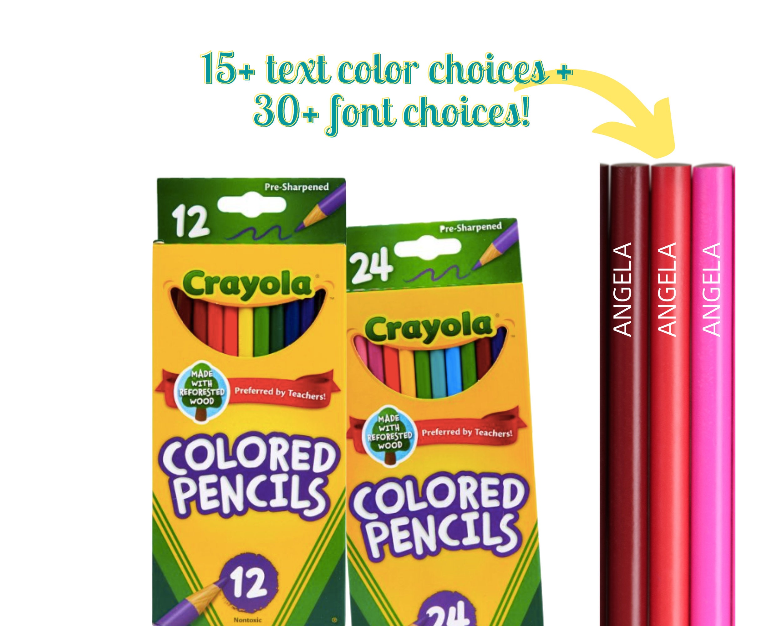 Vintage Dixon Thinex Colored Pencils: Black, Brown, Violet, Green