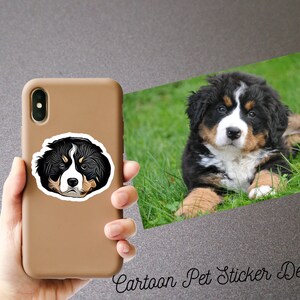 Cartoon Photo Decal Personalized Photo Decal Photo Memorial Decal Custom Decal from photo decal of a photo custom photo decal Party Favor