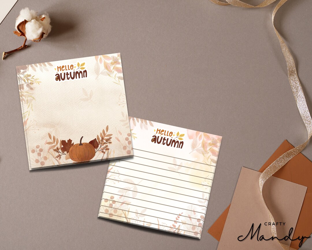 Hello Autumn Sticky Notes | Sticky Notes | Post-it® Notes | Fall ...
