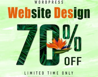 Custom Website Design, Website Design Wordpress, Custom Web Design, Etsy Business Website Design, Small Business Custom Wordpress Website