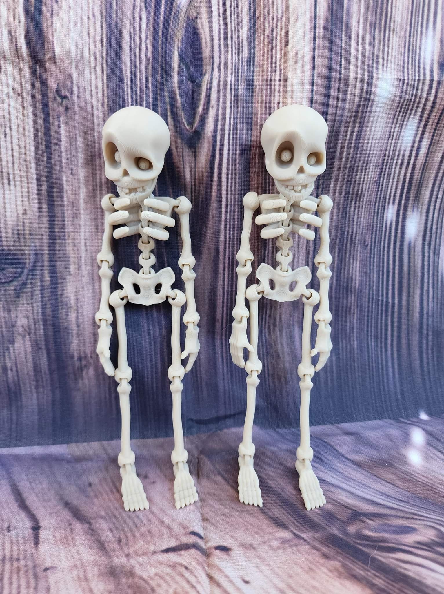 Articulated Hanging Skeleton – Adorable Fidget Toy – Custom Sizes
