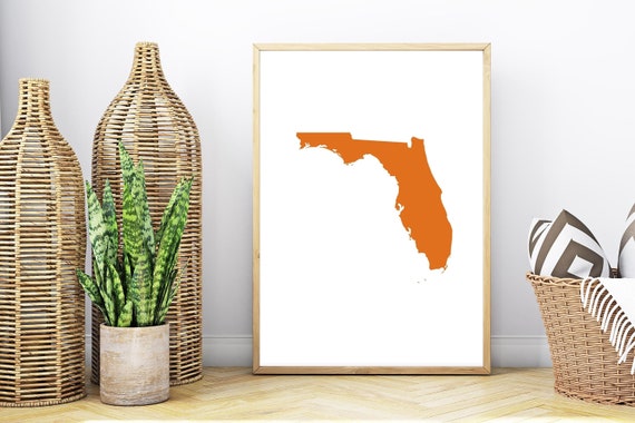 Map of Florida Map of Florida Wall - Il 570xN.4017252004 Uu1z 