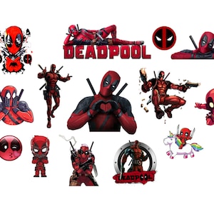 14 Teile Deadpool png