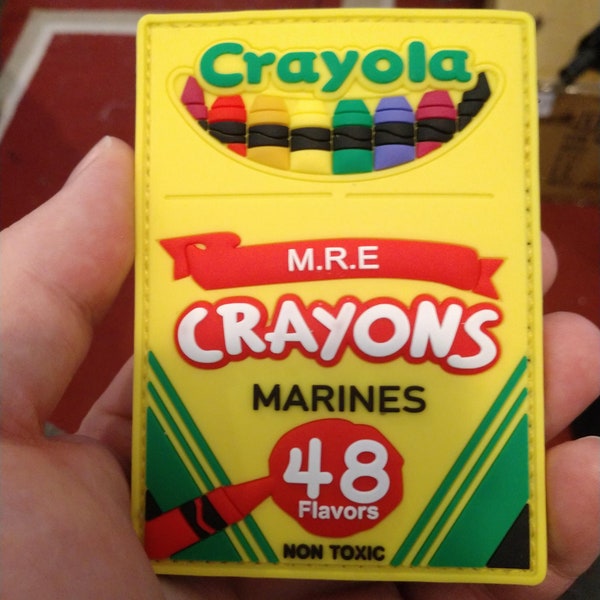 Marine Crayons Etsy